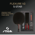 Ракетка для настольного тенниса  Stiga Flexure 5 Star ver.2 FL (1215-1205-35) - фото №2
